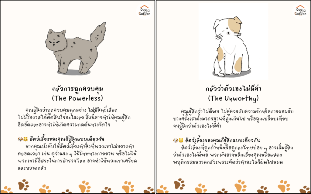 ค้นหาความกลัวการถูกทิ้งของคุณ