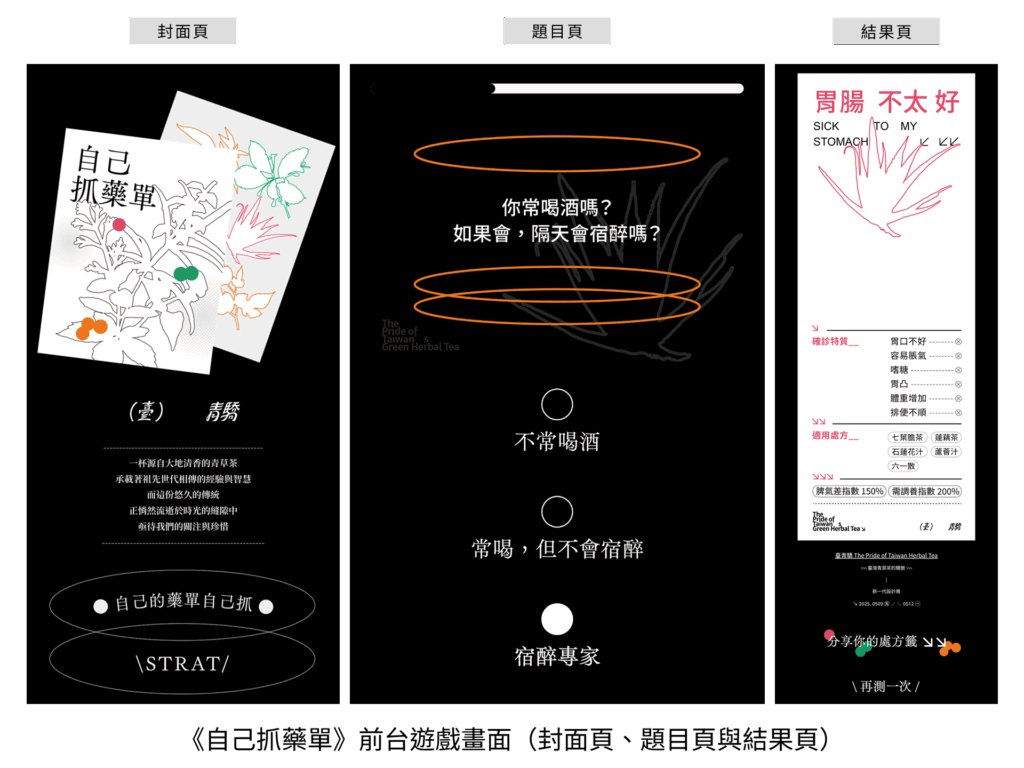 自己抓藥單遊戲畫面