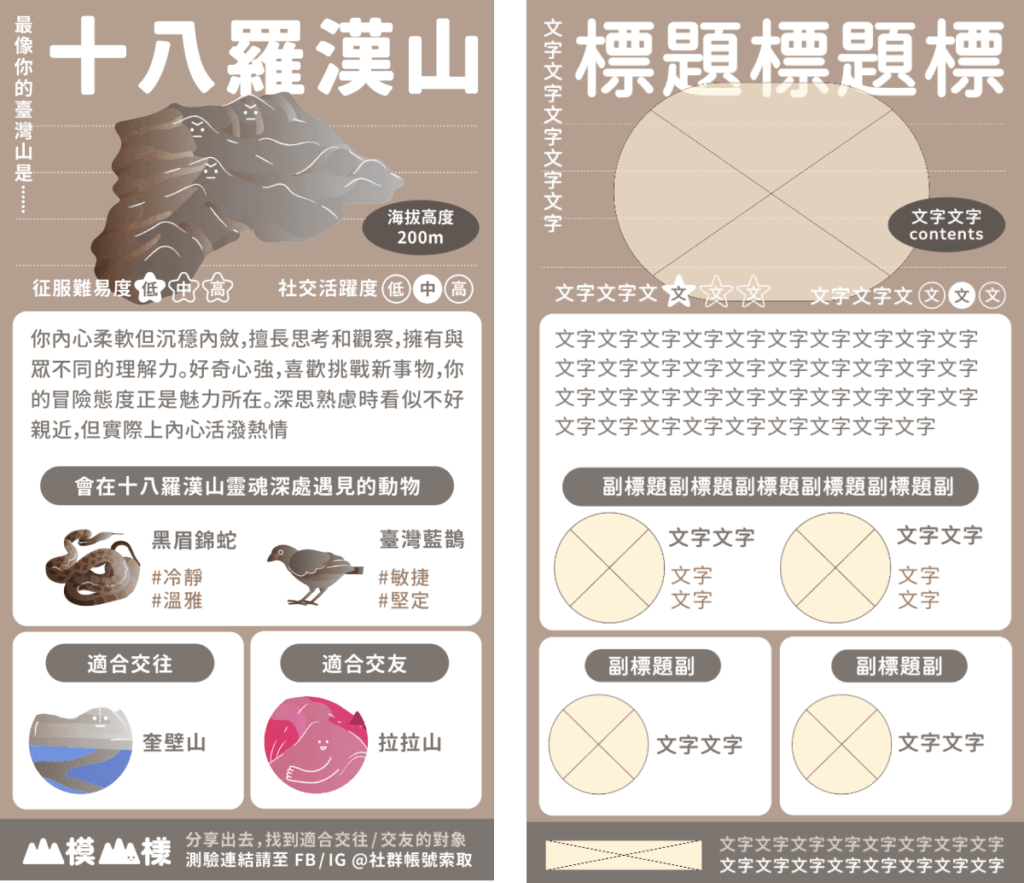 你的個性最像臺灣的哪座山呢？