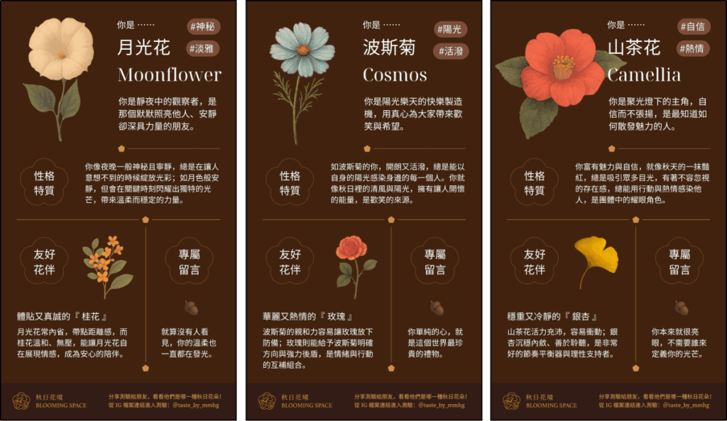 你是哪種秋日花朵?