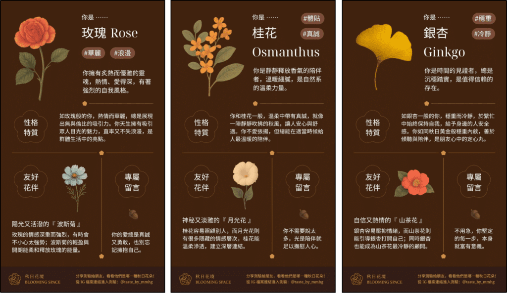 你是哪種秋日花朵?